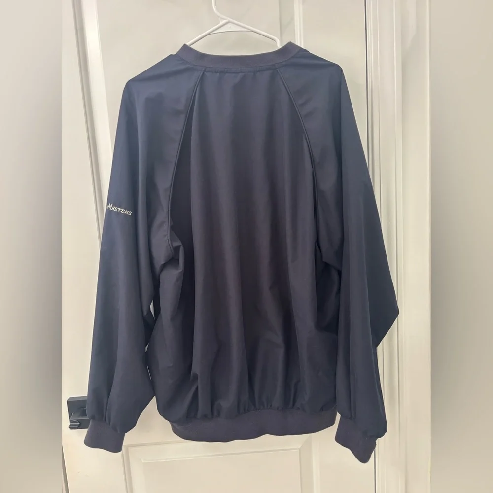 Masters Collection Golf V-Neck Pullover Windbreaker Jack men’s large - Picture 6 of 6